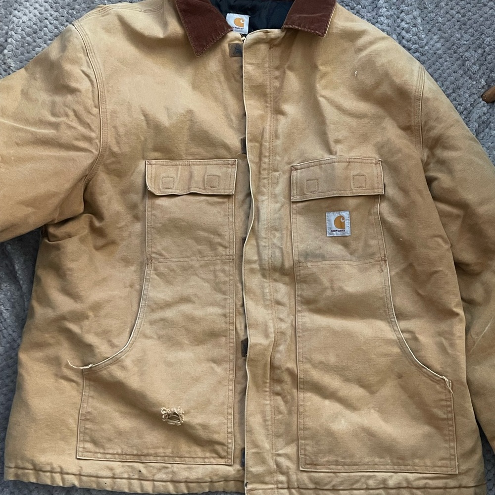 Carhartt Men's Brown Field Jacket